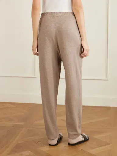 The Row Nadir Tapered Cotton And Linen-blend Pants | Thumbnail 4 The Row Nadir Tapered Cotton And Linen-blend Pants | Thumbnail 4