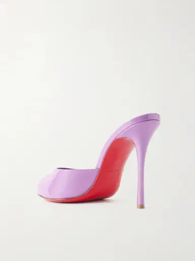 Christian Louboutin Me Dolly 100 Patent Leather Mules | Thumbnail 3 Christian Louboutin Me Dolly 100 Patent Leather Mules | Thumbnail 3
