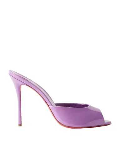 Christian Louboutin Me Dolly 100 Patent Leather Mules | Thumbnail 1 Christian Louboutin Me Dolly 100 Patent Leather Mules | Thumbnail 1