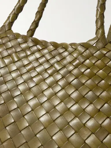 Dragon Diffusion Santa Croce Big Woven Leather Tote | Thumbnail 4 Dragon Diffusion Santa Croce Big Woven Leather Tote | Thumbnail 4