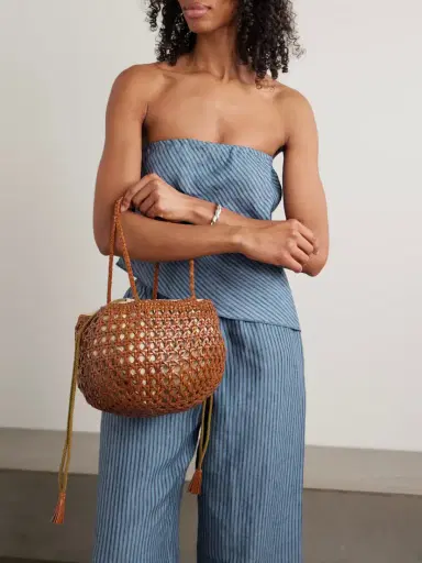 Dragon Diffusion Juventus Woven Leather Tote | Thumbnail 2 Dragon Diffusion Juventus Woven Leather Tote | Thumbnail 2