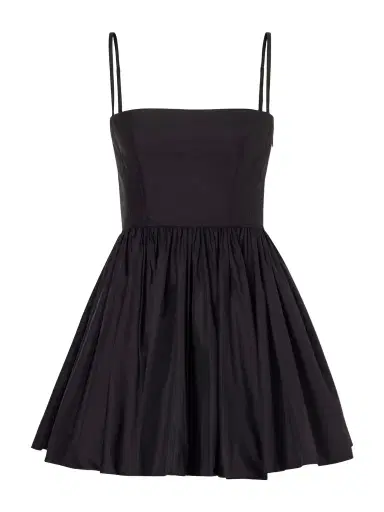 Alaïa Pleated Taffeta Bustier Mini Dress | Thumbnail 1 Alaïa Pleated Taffeta Bustier Mini Dress | Thumbnail 1