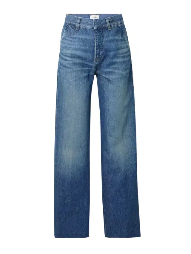 The Bow High-rise Wide-leg Jeans