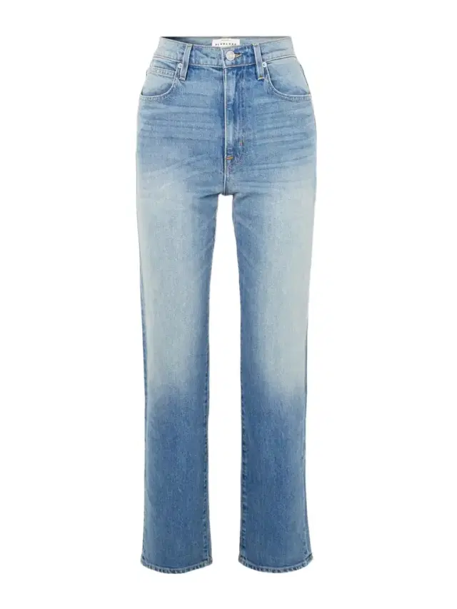 London High-rise Straight-leg Jeans