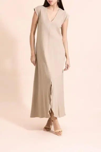 PETER COHEN Doves Maxi Dress - Sand | Thumbnail 2