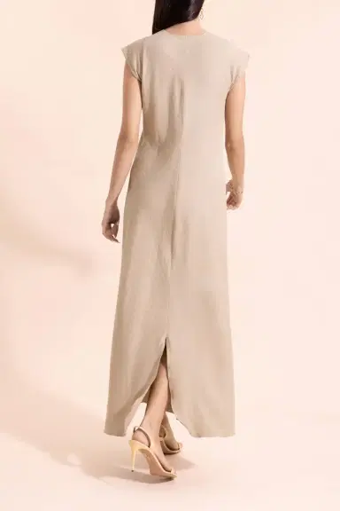 PETER COHEN Doves Maxi Dress - Sand | Thumbnail 4