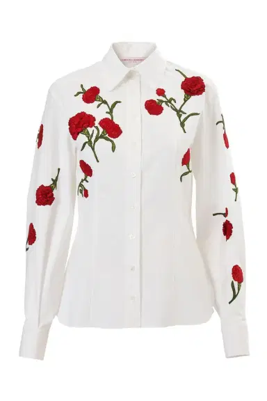 Carolina Herrera Isabela Embroidered Top | Thumbnail 1 Carolina Herrera Isabela Embroidered Top | Thumbnail 1