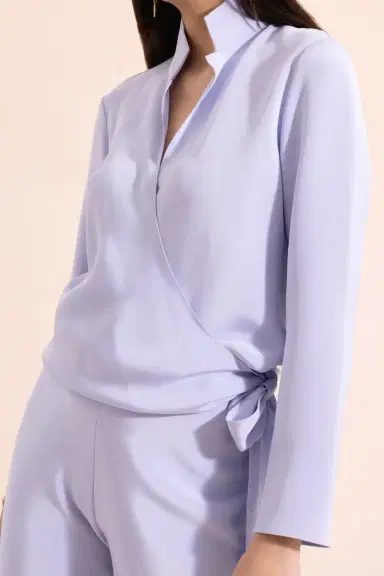 PETER COHEN Raton Blouse - Chambray | Thumbnail 3