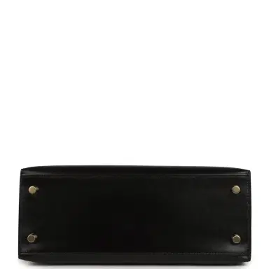 HERMÈS Hermes Kelly Sellier 25 Black Box Gold Hardware | Thumbnail 6 HERMÈS Hermes Kelly Sellier 25 Black Box Gold Hardware | Thumbnail 6