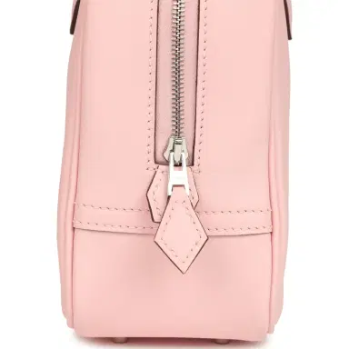 HERMÈS Hermes Mini Plume 21 Bag Rose Sakura Swift Palladium Hardware | Thumbnail 7