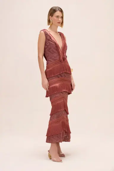 PatBo LYRA MESH MAXI DRESS | Thumbnail 4 PatBo LYRA MESH MAXI DRESS | Thumbnail 4