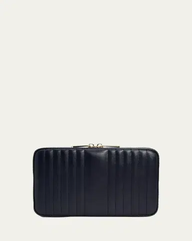 Wolf Maria Rectangle Quilted Zip Jewelry Case | Thumbnail 2