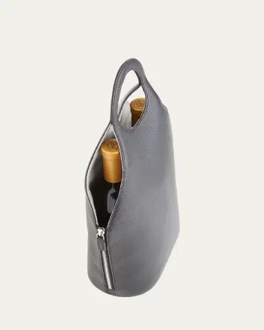 Royce New York Personalized Leather Double Wine Champagne Carrying Case | Thumbnail 2 Royce New York Personalized Leather Double Wine Champagne Carrying Case | Thumbnail 2