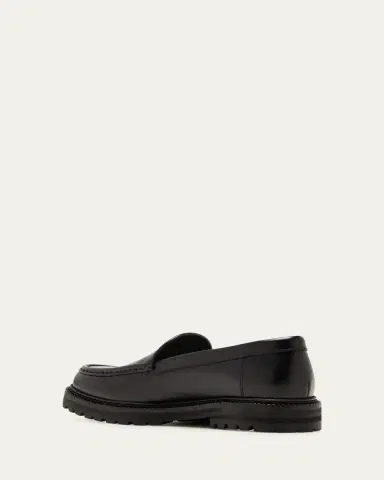 Manolo Blahnik Dineralo Leather Slip-On Loafers | Thumbnail 2
