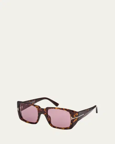 TOM FORD Tortoise Square Acetate Sunglasses | Thumbnail 2 TOM FORD Tortoise Square Acetate Sunglasses | Thumbnail 2