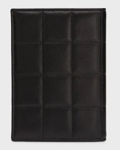 Saint Laurent Passport Case in Quilted Smooth Leather | Thumbnail 8