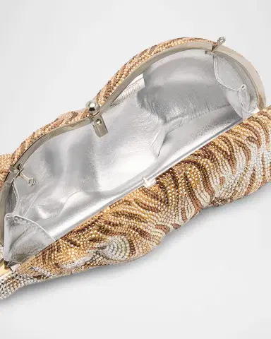 Judith Leiber Couture Wildcat Golden Cub Crystal Clutch Bag | Thumbnail 2 Judith Leiber Couture Wildcat Golden Cub Crystal Clutch Bag | Thumbnail 2
