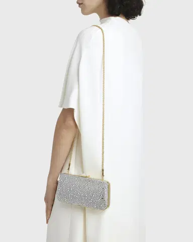 Valentino Garavani Carry Secrets Sparkling Rhinestones Clutch Bag | Thumbnail 2 Valentino Garavani Carry Secrets Sparkling Rhinestones Clutch Bag | Thumbnail 2