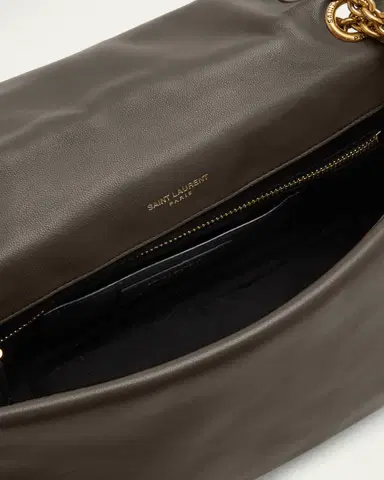 Saint Laurent Jamie 4.3 Small YSL Shoulder Bag in Quilted Smooth Leather | Thumbnail 3