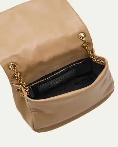 Saint Laurent Jamie 4.3 Small YSL Shoulder Bag in Quilted Smooth Leather | Thumbnail 8