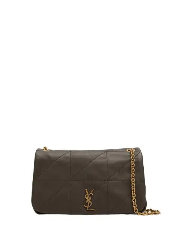 Saint Laurent Jamie 4.3 Small YSL Shoulder Bag in Quilted Smooth Leather