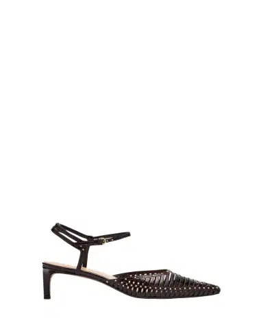 Ulla Johnson Francine Caged Leather Ankle-Strap Pumps | Thumbnail 1 Ulla Johnson Francine Caged Leather Ankle-Strap Pumps | Thumbnail 1