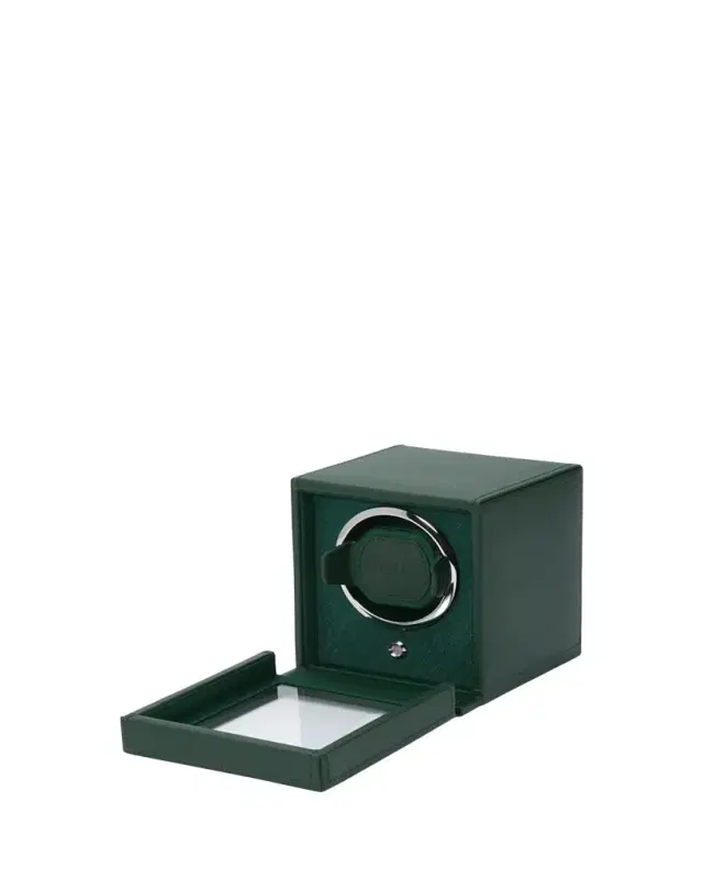 WOLF Cub Single Watch Winder with Cover