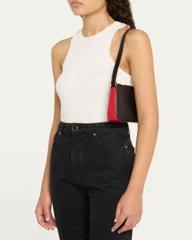 Christian Louboutin Loubila Shoulder Bag in Nappa | Thumbnail 7 Christian Louboutin Loubila Shoulder Bag in Nappa | Thumbnail 7