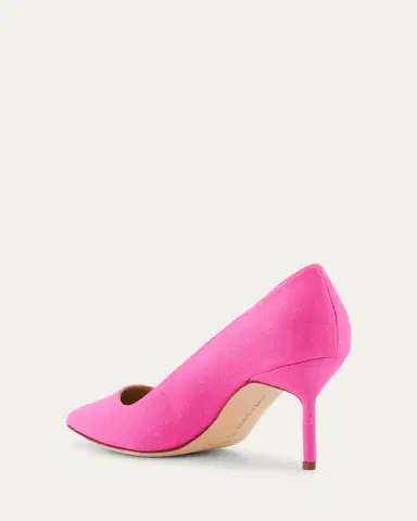 Manolo Blahnik BB 70mm Classic Fabric Pumps | Thumbnail 2
