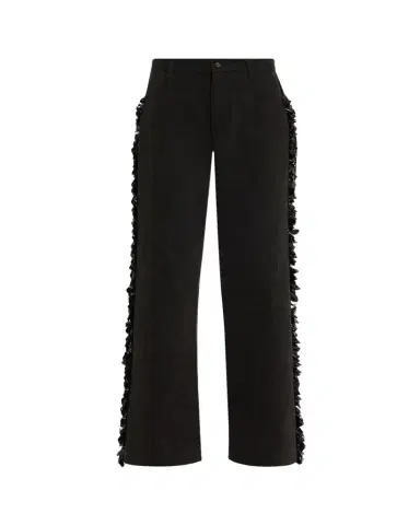 Diotima Burro Sequined Side-Stripe Wide-Leg Jeans | Thumbnail 1 Diotima Burro Sequined Side-Stripe Wide-Leg Jeans | Thumbnail 1