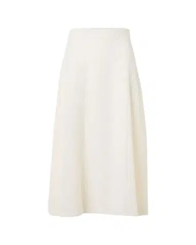 Akris Fringe Techno Grid A-Line Midi Skirt | Thumbnail 1