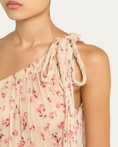 Etoile Isabel Marant Loeva Floral One-Shoulder Top | Thumbnail 5 Etoile Isabel Marant Loeva Floral One-Shoulder Top | Thumbnail 5