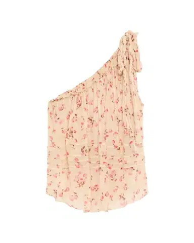 Etoile Isabel Marant Loeva Floral One-Shoulder Top | Thumbnail 1 Etoile Isabel Marant Loeva Floral One-Shoulder Top | Thumbnail 1