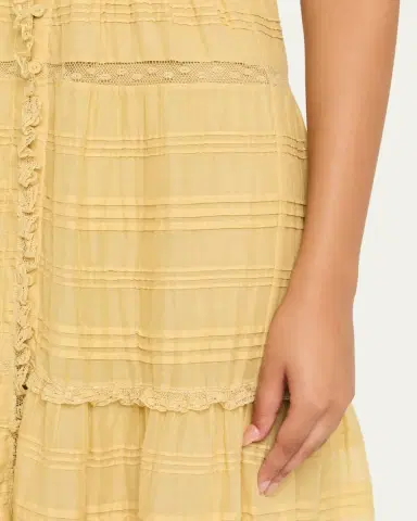 Etoile Isabel Marant Paule Sleeveless Tiered Maxi Dress | Thumbnail 5