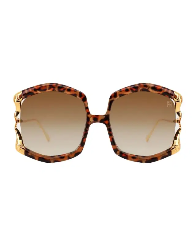 La Vie En Rose Square Sunglasses