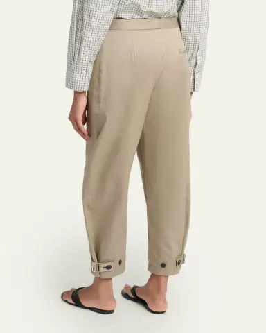Proenza Schouler White Label Serene High-Rise Tapered Pants | Thumbnail 3