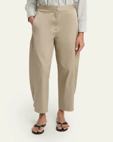 Proenza Schouler White Label Serene High-Rise Tapered Pants | Thumbnail 4
