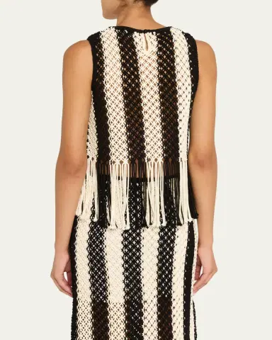 Zimmermann Wanderlust Macrame Tank Top | Thumbnail 3