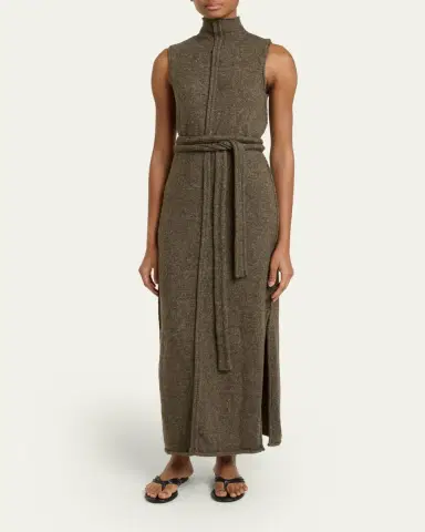 Proenza Schouler White Label Zola Sleeveless Wool Turtleneck Dress | Thumbnail 2 Proenza Schouler White Label Zola Sleeveless Wool Turtleneck Dress | Thumbnail 2