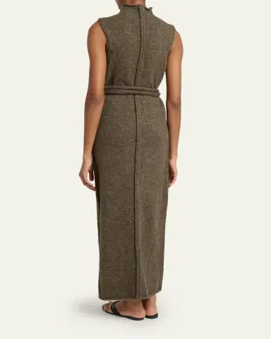 Proenza Schouler White Label Zola Sleeveless Wool Turtleneck Dress | Thumbnail 3 Proenza Schouler White Label Zola Sleeveless Wool Turtleneck Dress | Thumbnail 3