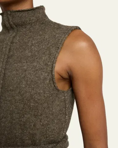 Proenza Schouler White Label Zola Sleeveless Wool Turtleneck Dress | Thumbnail 5 Proenza Schouler White Label Zola Sleeveless Wool Turtleneck Dress | Thumbnail 5