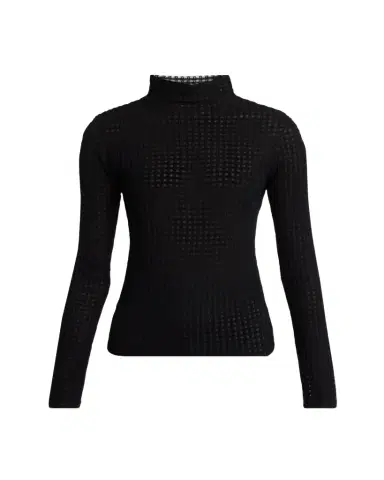 Proenza Schouler White Label Zella Check Merino Mock-Neck Top | Thumbnail 1 Proenza Schouler White Label Zella Check Merino Mock-Neck Top | Thumbnail 1
