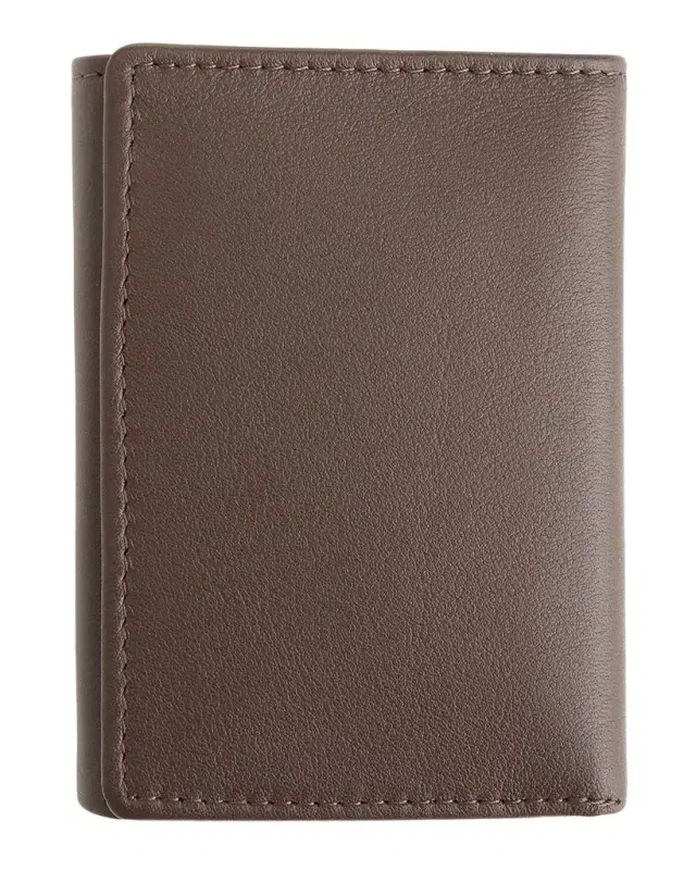 ROYCE New York Personalized Leather Trifold Wallet