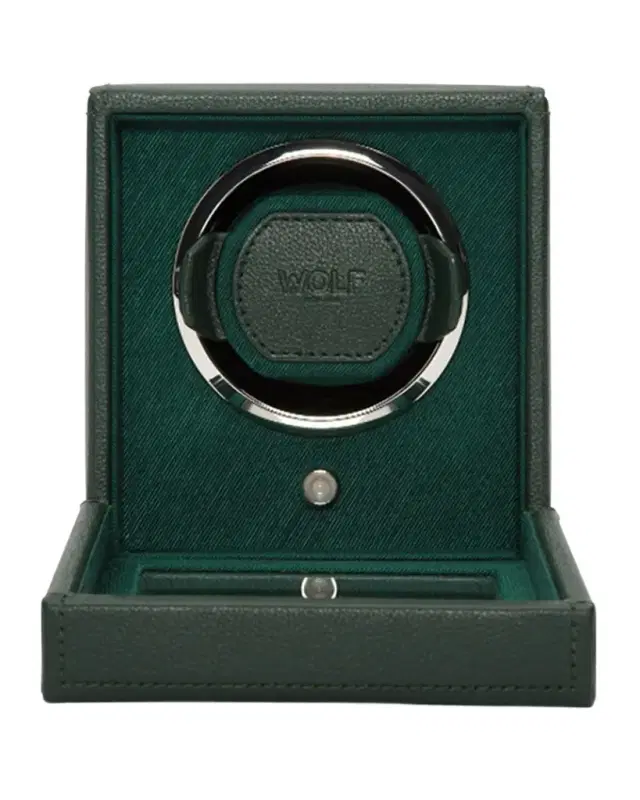 WOLF Cub Single Watch Winder with Cover