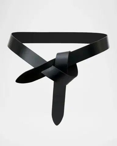 Isabel Marant Lecce Leather Pull-Through Belt | Thumbnail 2