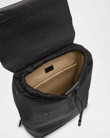 dunhill Men's 1893 Harness Flap Leather Backpack | Thumbnail 4