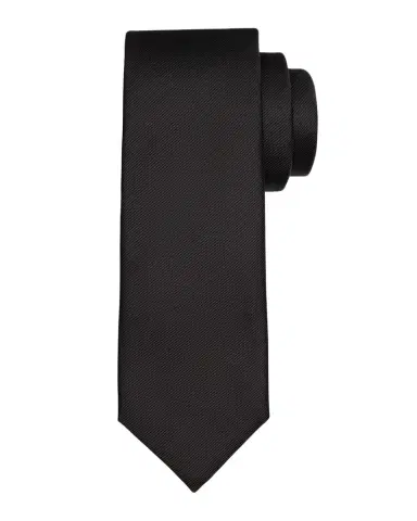 Giorgio Armani Men 's Solid Woven Silk Tie | Thumbnail 1