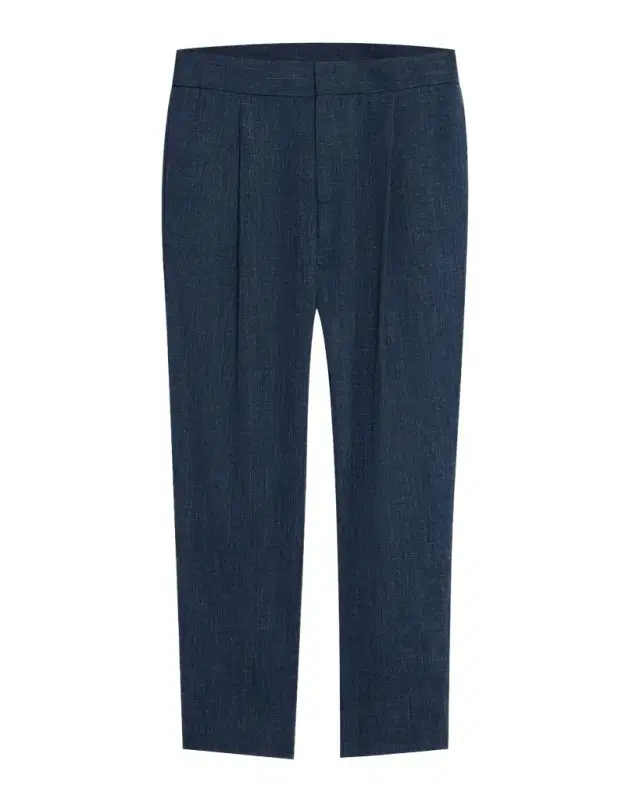 Men 's Melange Wool-Blend Trousers Men 's Melange Wool-Blend Trousers