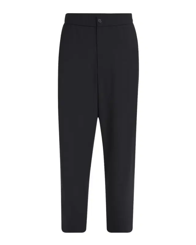 Men 's Wool Crepe Trousers