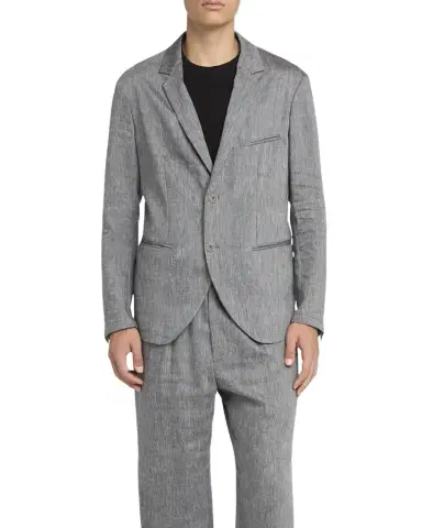 Giorgio Armani Men's One Shot Linen-Wool Sport Coat | Thumbnail 1 Giorgio Armani Men's One Shot Linen-Wool Sport Coat | Thumbnail 1